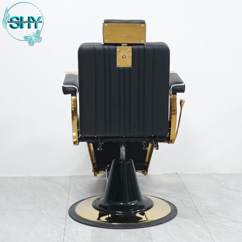 Hot Sale Vintage Style Barber Chair for Beauty Salon Nail Spa Quality Leather Furniture at Cheap Wholesale Price Barbershop Use