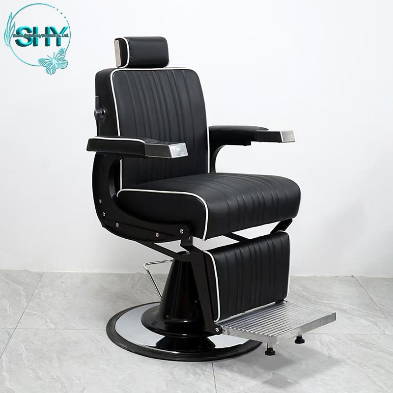 Hot Sale Vintage Style Barber Chair for Beauty Salon Nail Spa Quality Leather Furniture at Cheap Wholesale Price Barbershop Use