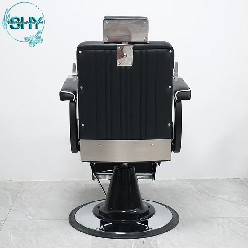Hot Sale Vintage Style Barber Chair for Beauty Salon Nail Spa Quality Leather Furniture at Cheap Wholesale Price Barbershop Use
