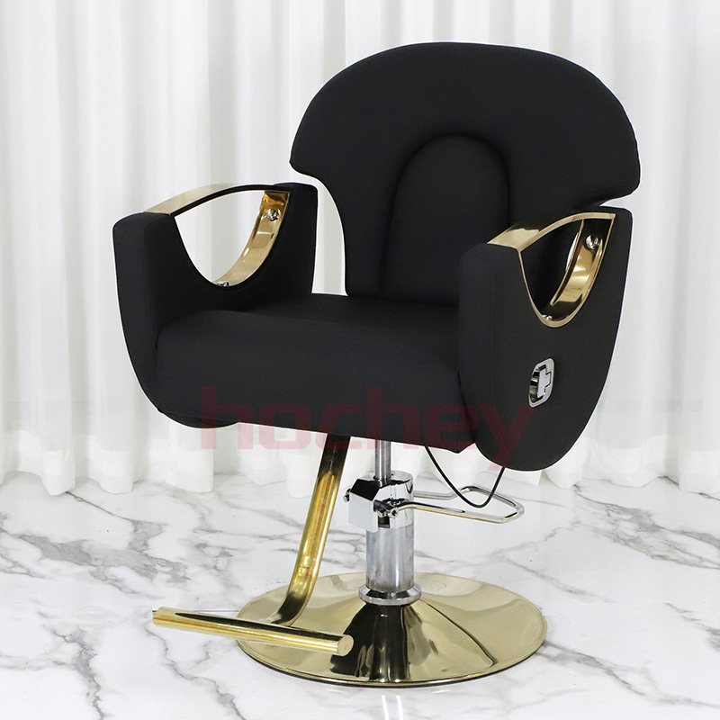 Hochey luxury professional Styling Salon Furniture Barbershop Hairdresser Chair Hair Barber Chairs