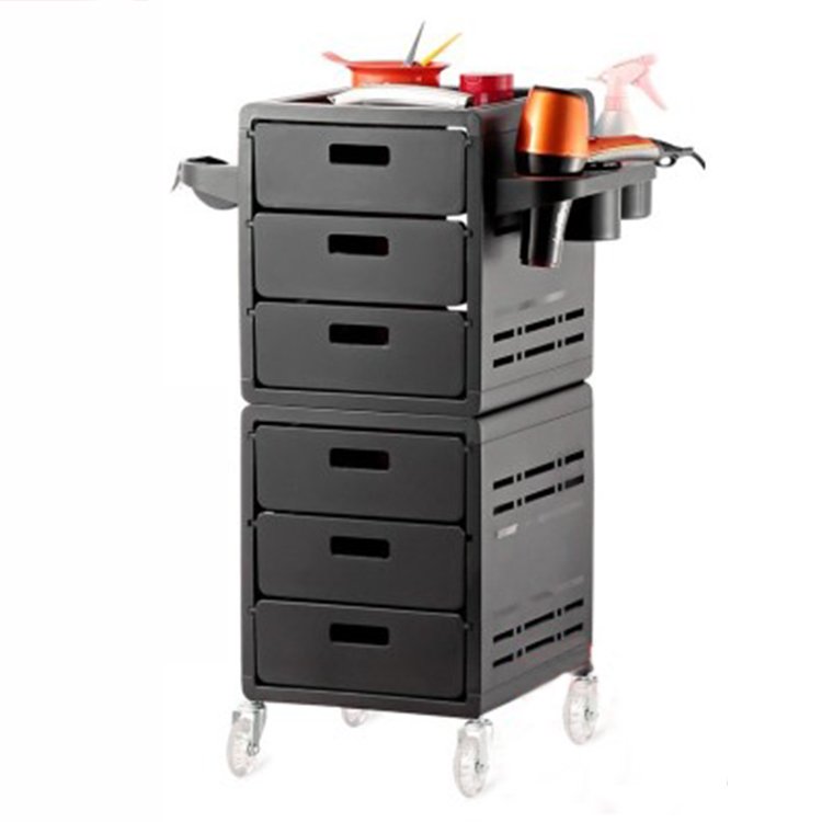 3 Tier Rolling Minimalist 4 Wheels Salon Trolley Cart Tools Cart cheap trolley salon carts wholesale salon trolley hairdressing