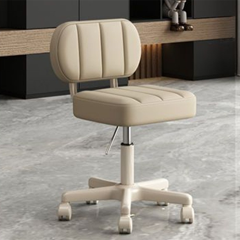 Beauty salon Stool Rotary Lift Back Bar Chair Home Chair Barbershop Nail salon Chair