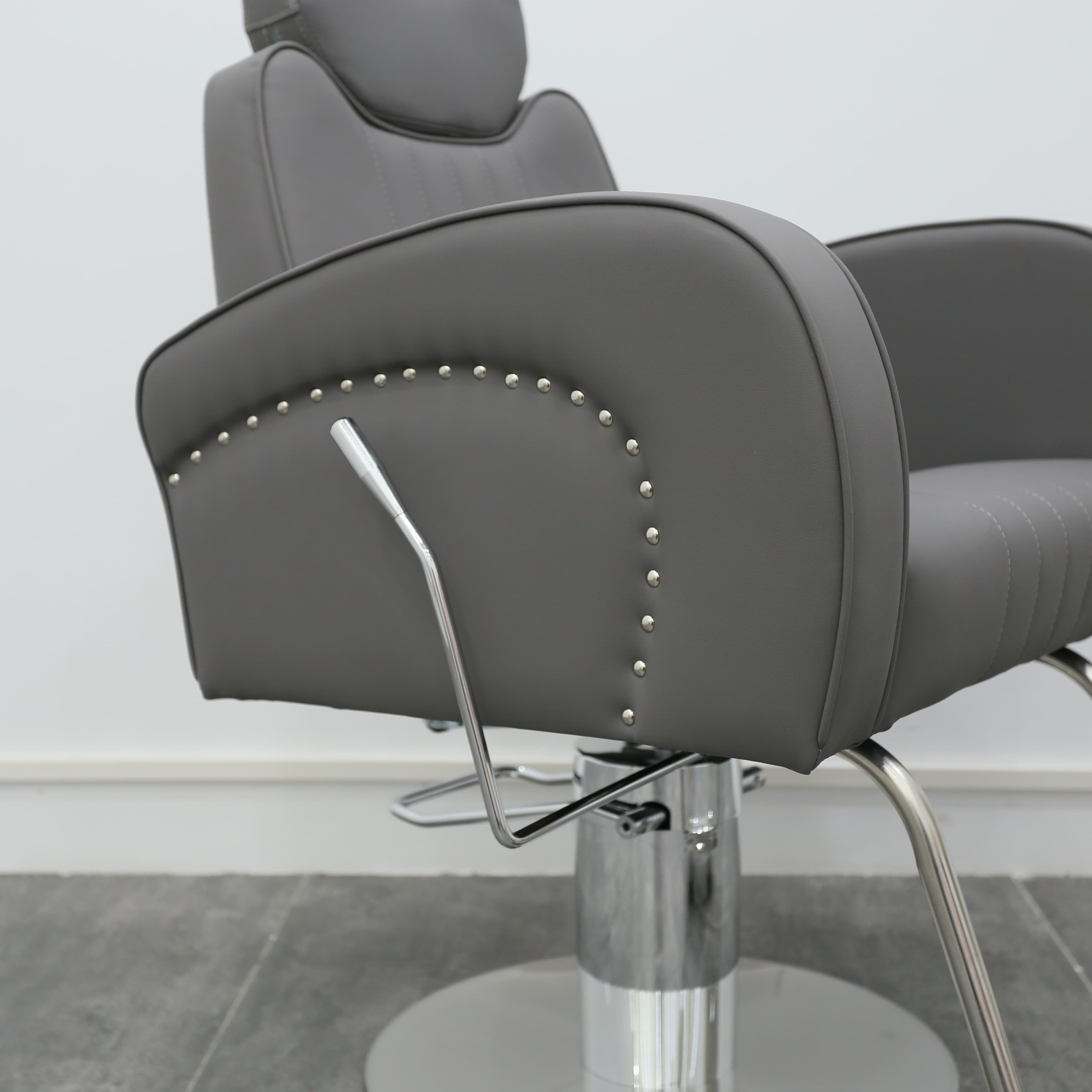 Classic Soft Barber Chair Hair Vintage Salon Styling Rise Fall Beauty Equipment Style Chai