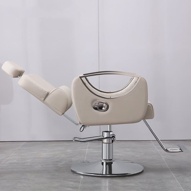 2024 Wholesale Hair Salon Chair Barber Chair Shaving Lift Rotary Ironing and Dyeing Hair Cutting Chair Can Be Placed Upside Down