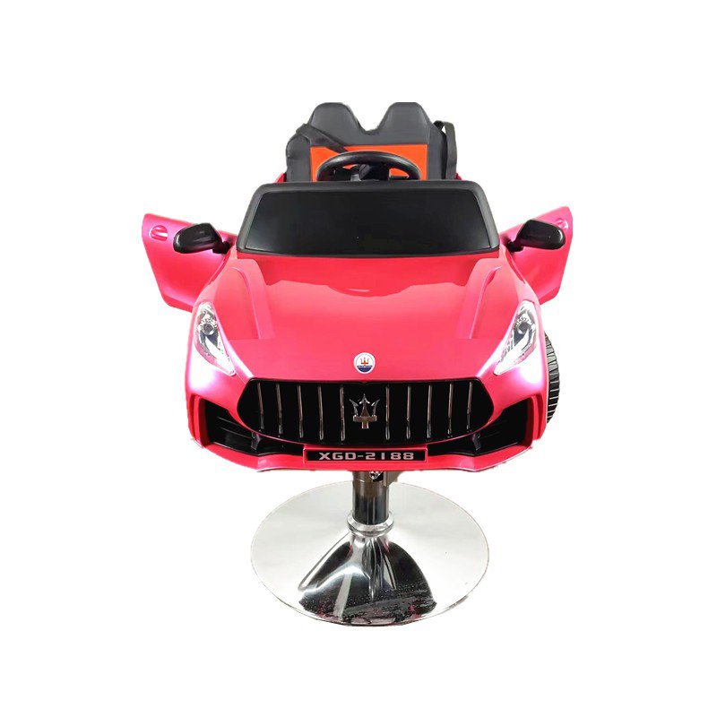 New Design Hydraulic Hair Cutting Chair for Kids Beauty Salon Chair with Music Car Design Children Barber Chair