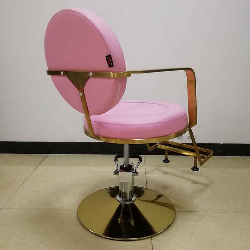 2024 fenghe new pink chair threading chair hair salon chair for barber shop