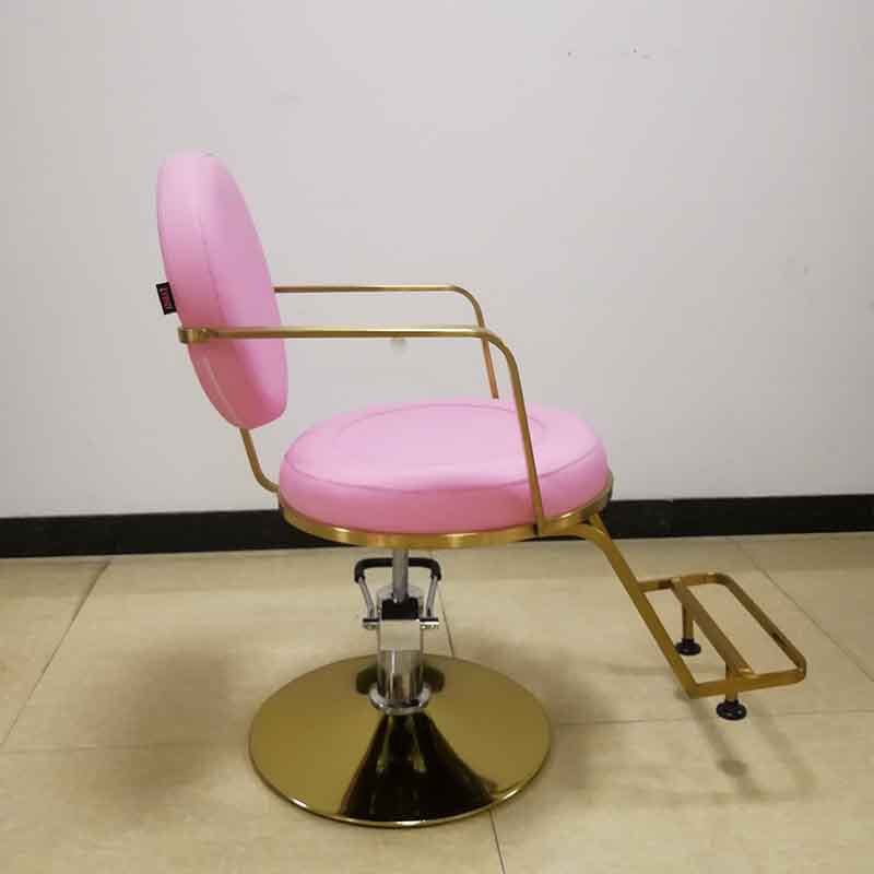 2024 fenghe new pink chair threading chair hair salon chair for barber shop