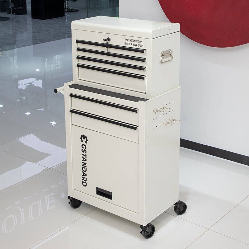 Stainless steel barber shop hairdressing cabinet barber tool box cabinet hair extension trolley extension holder