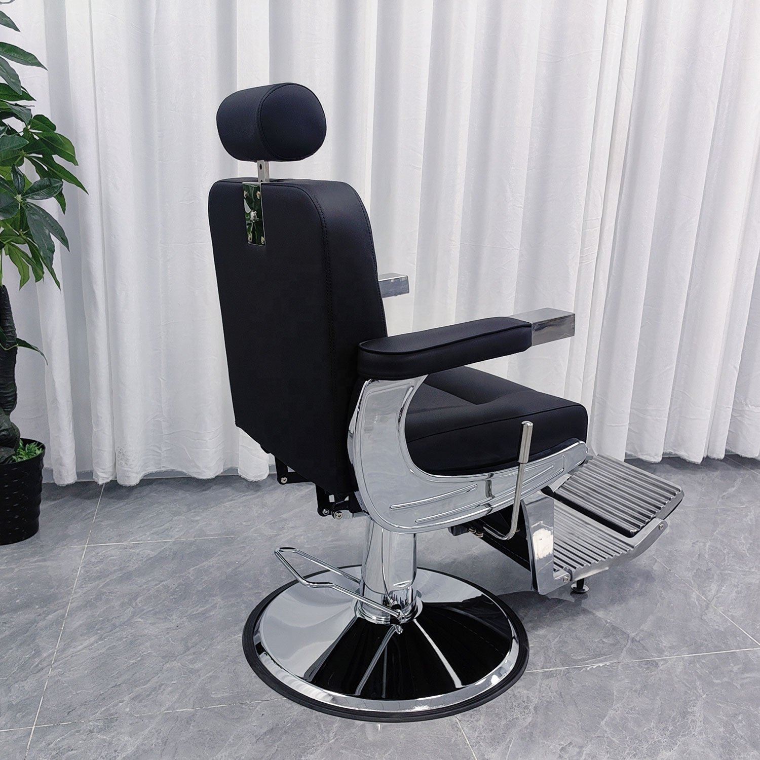 Hot Sale Reclining Hydraulic Pump Hair Salon Equipment Beauty Salon Barber Recliners Chairs Wholesale