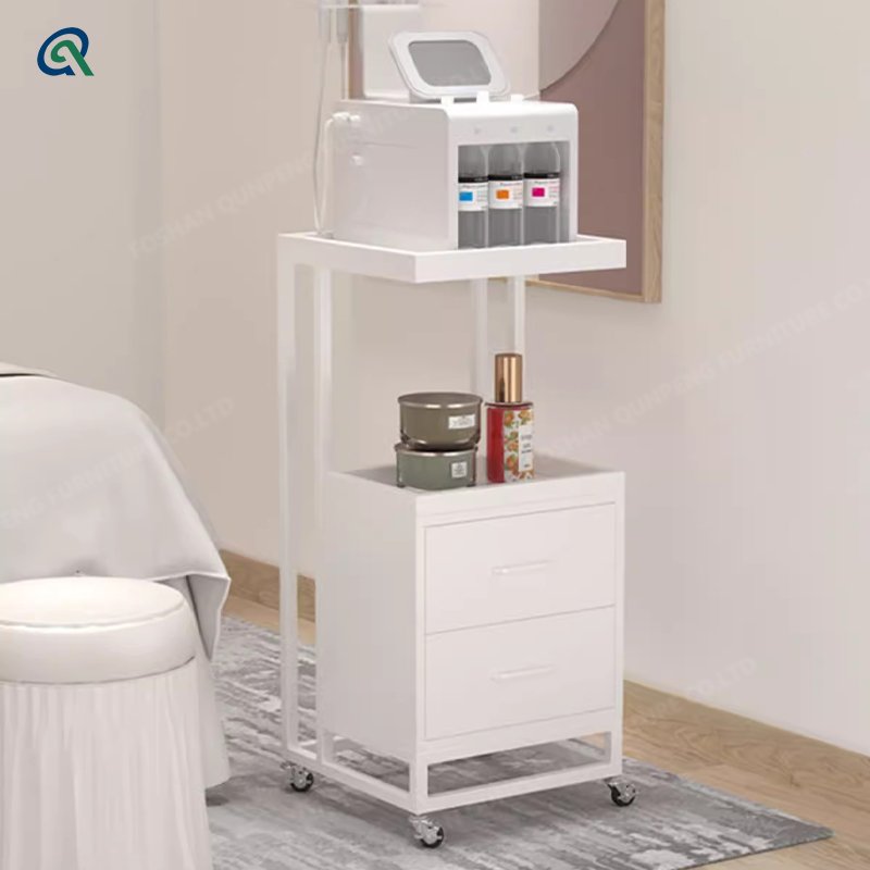Qunpeng Table-top Beauty Instrument Beauty Salon Special Trolley Bubble Pedestal Support Moving Tool Rack