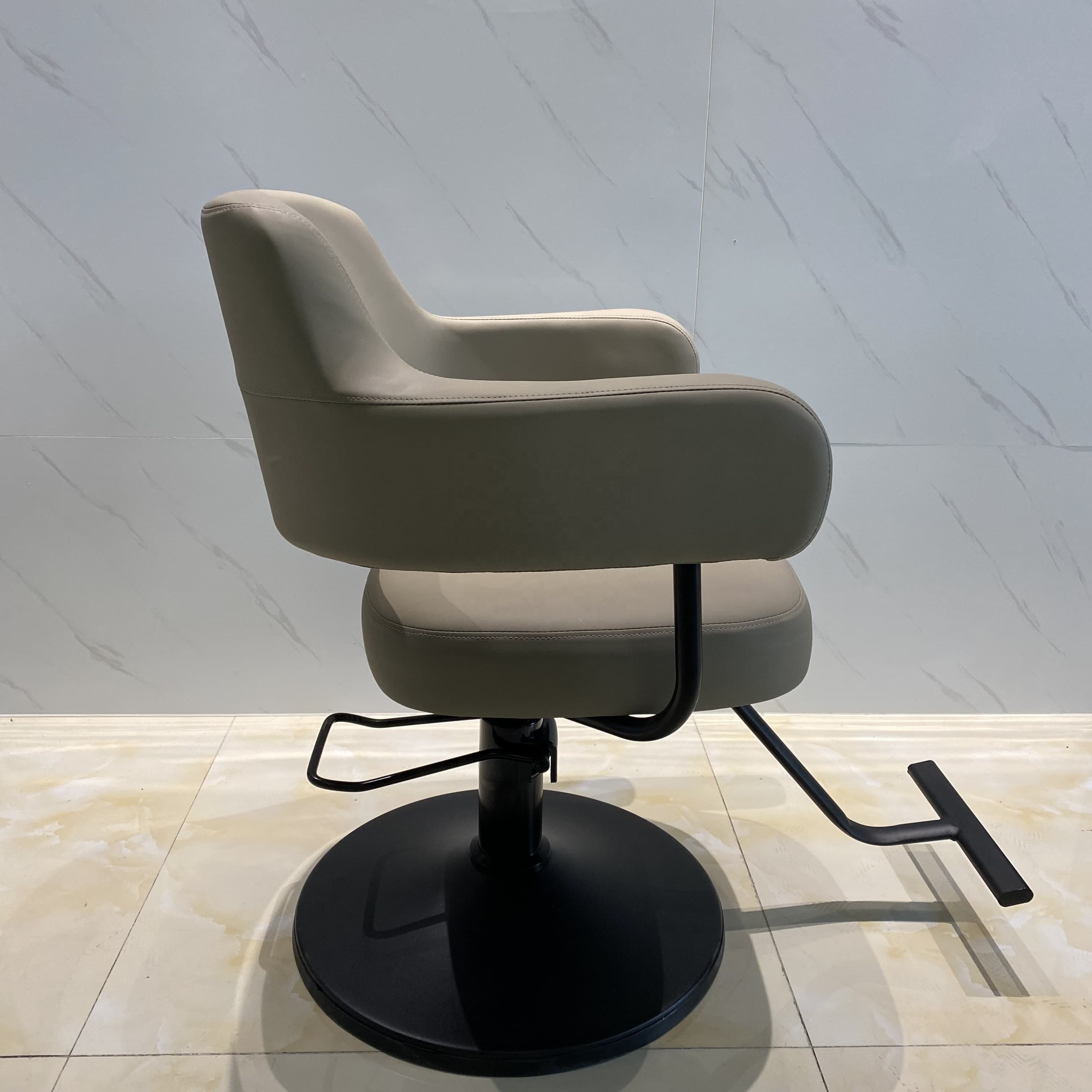 Hairdressing Equipment Barbershop Leather Salon Chair Styling Furniture Hair Cutting Barber Shop Chairs For Hair Stylist Beauty