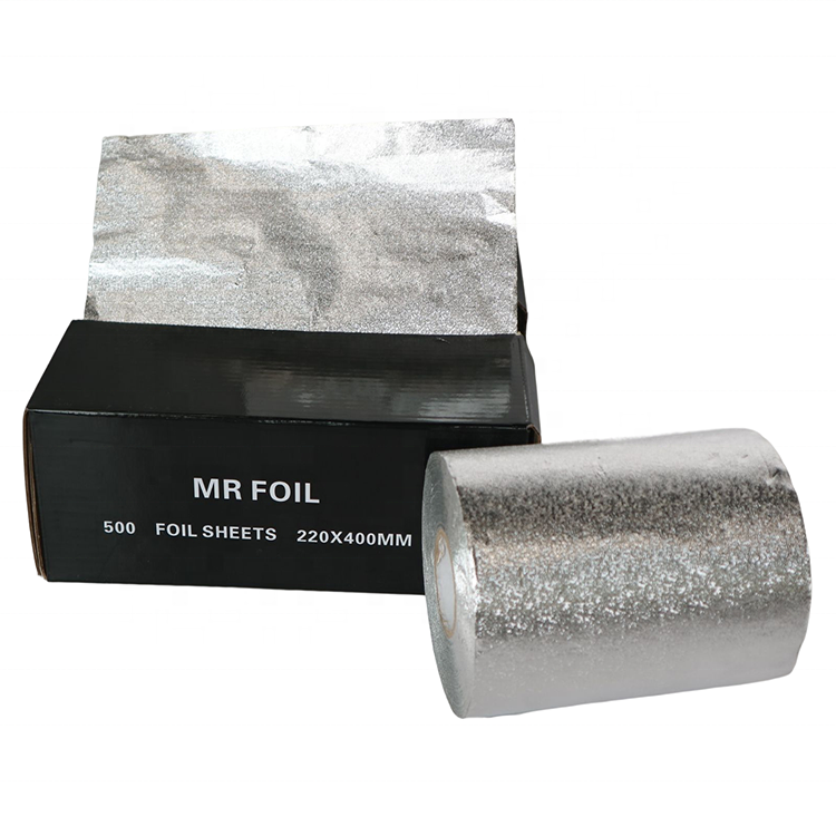 Pretty Hairdresser With Embossed Foil Hairdresser With Pink Foil