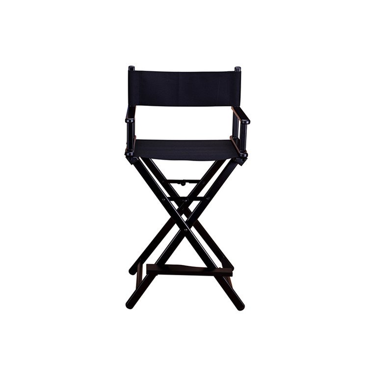 Professional Factory Aluminum Portable Custom Folding Chair Makeup Chair Tall Director Chair