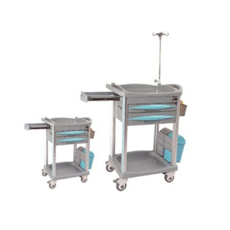 Best Sale Multifunction Hospital Delivery Trolley Plastic Trolley Cart For Medicine Delivery