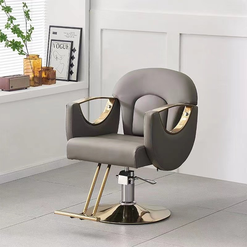 Wholesale modern fashion black hair salon furniture Salon Chair Barber Chairs For Cutting Shop Sale