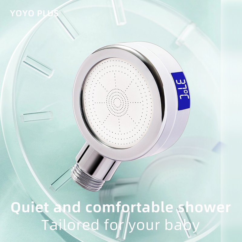 Salon Chair Barber Water Filter Shower Head Shampoo Ceramic Basin Sink Bowl LED Electric Shower Head