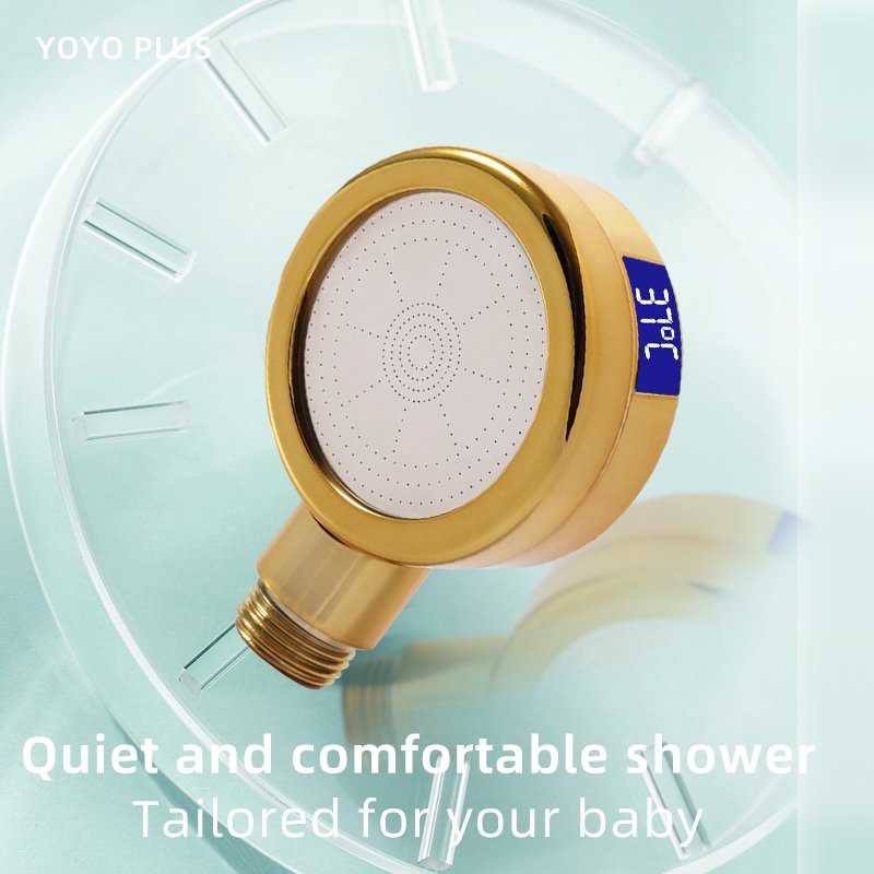 Salon Chair Barber Water Filter Shower Head Shampoo Ceramic Basin Sink Bowl LED Electric Shower Head