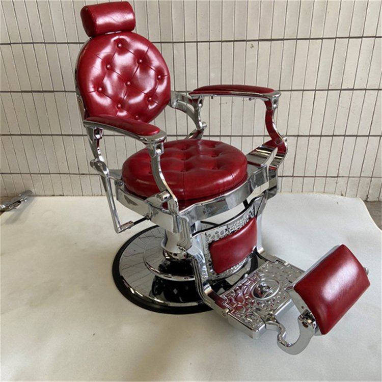 Professional Modern Luxury Barber Chair High End Beauty Salon Furniture Multifunctional Durable Barber Chair