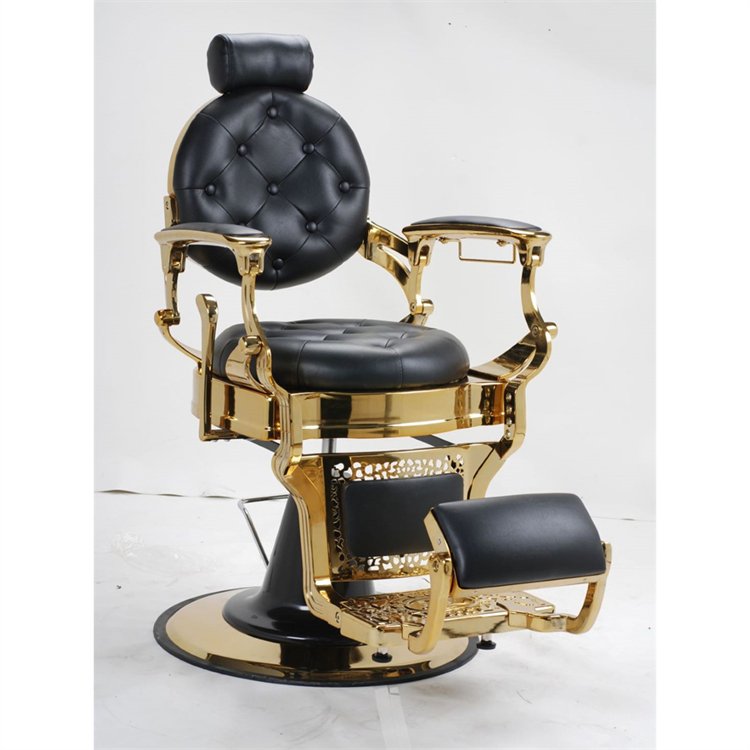 Professional Modern Luxury Barber Chair High End Beauty Salon Furniture Multifunctional Durable Barber Chair
