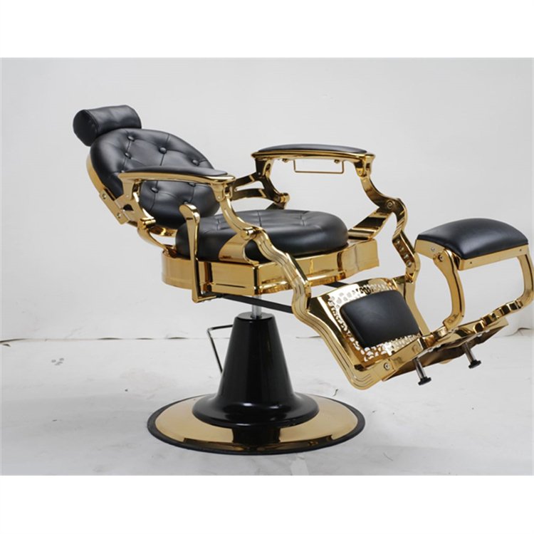 Professional Modern Luxury Barber Chair High End Beauty Salon Furniture Multifunctional Durable Barber Chair