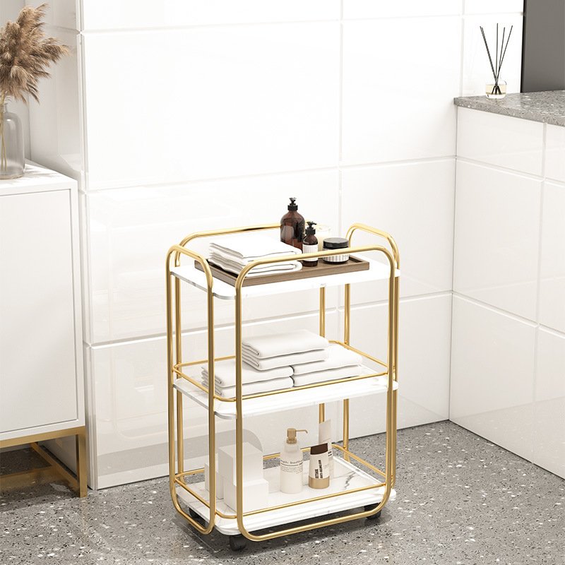 Salon Hair Salon Trolley Cart Barber Shop Trolley Cart Salon Multifunction Hairdresser Tool Trolley Cart