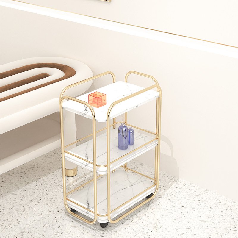Salon Hair Salon Trolley Cart Barber Shop Trolley Cart Salon Multifunction Hairdresser Tool Trolley Cart