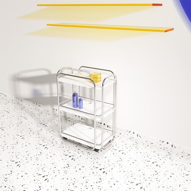Salon Hair Salon Trolley Cart Barber Shop Trolley Cart Salon Multifunction Hairdresser Tool Trolley Cart