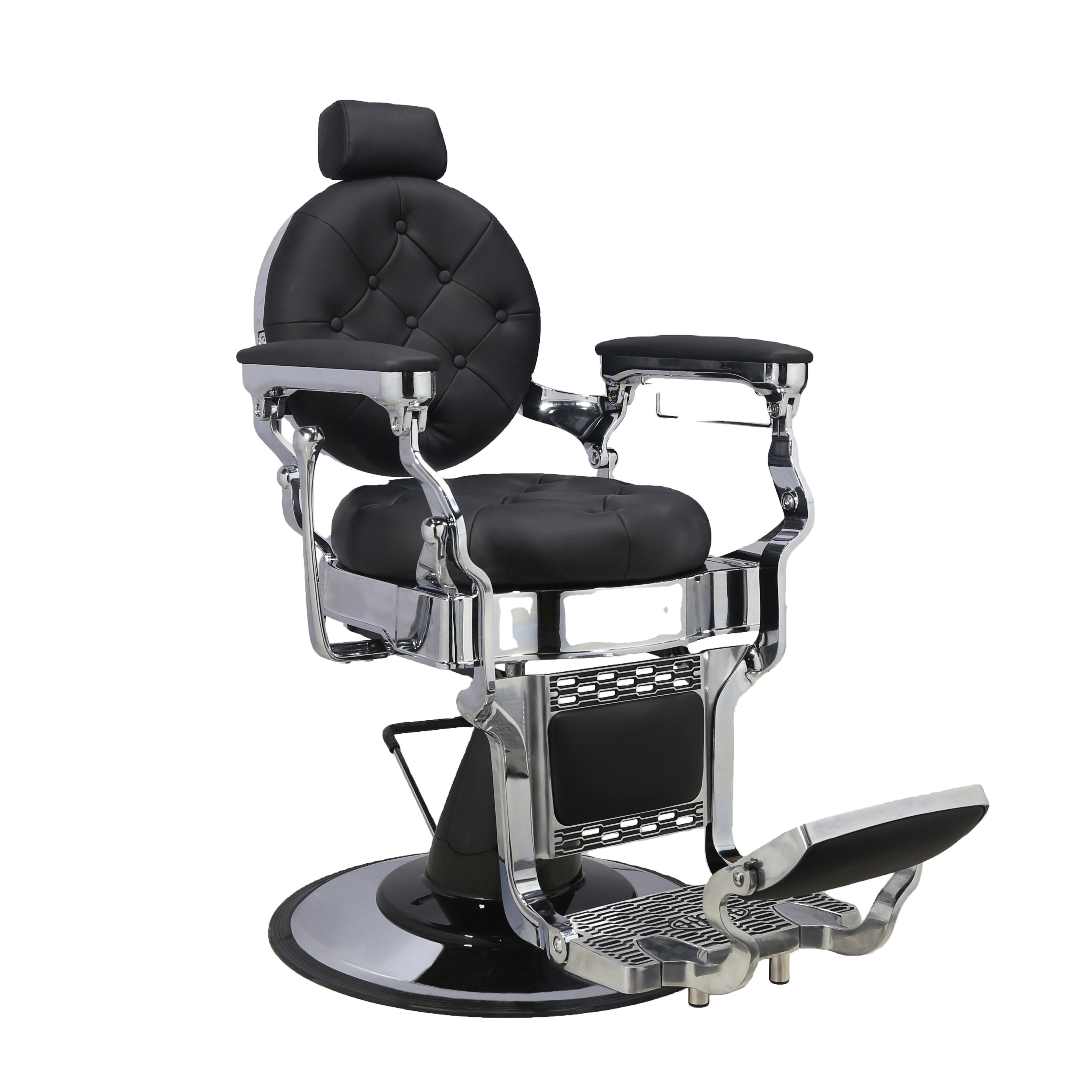 Wholesale Cheap Cadeiras De Barbeiro Salon Furniture Barber Chair Hair Cutting Hydraulic Pump 2 Years Para Mobiliario De Salad