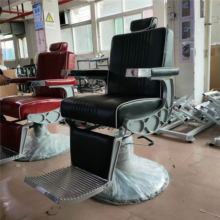 Kisen Factory direct selling station furniture shaving barbershop seat wholesale hair salon barber chair barbersalon chairs