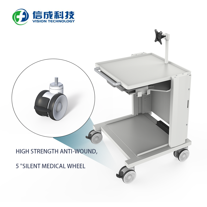 Monitor Computer trolley Can Enlarge The Chassis Power Station trolley Support All Kinds Of Hospital trolley Customization