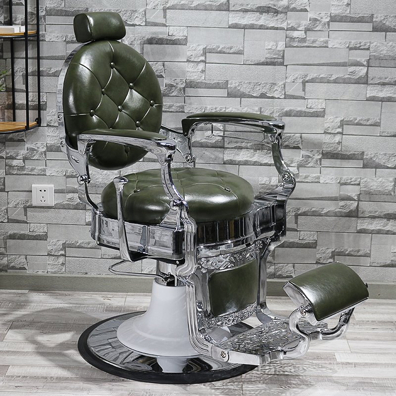 Variety of colors for salon barber shop retro barber chair high quality hydraulic pump comfortable and tiltable