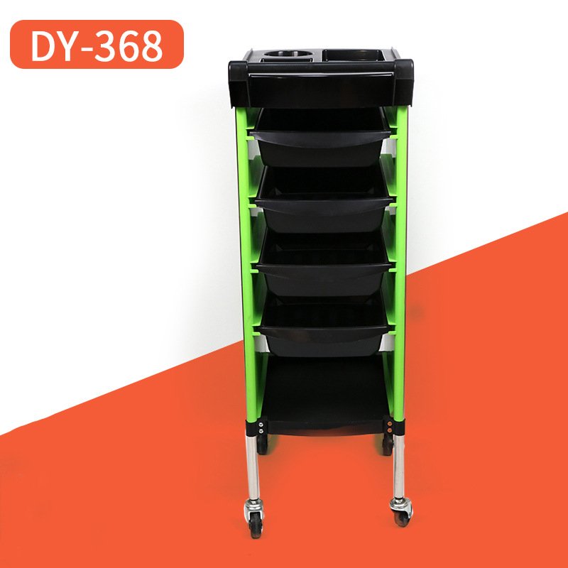 Beauty Salon Equipment Trolley Cart with On-Wheels Storage for Hair Salon Furniture for Living Room Kitchen Hospital Use