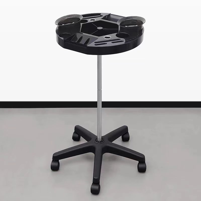Adjustable Hair Extension Tool Tray Cart Barber Salon Trolley Tray Cart