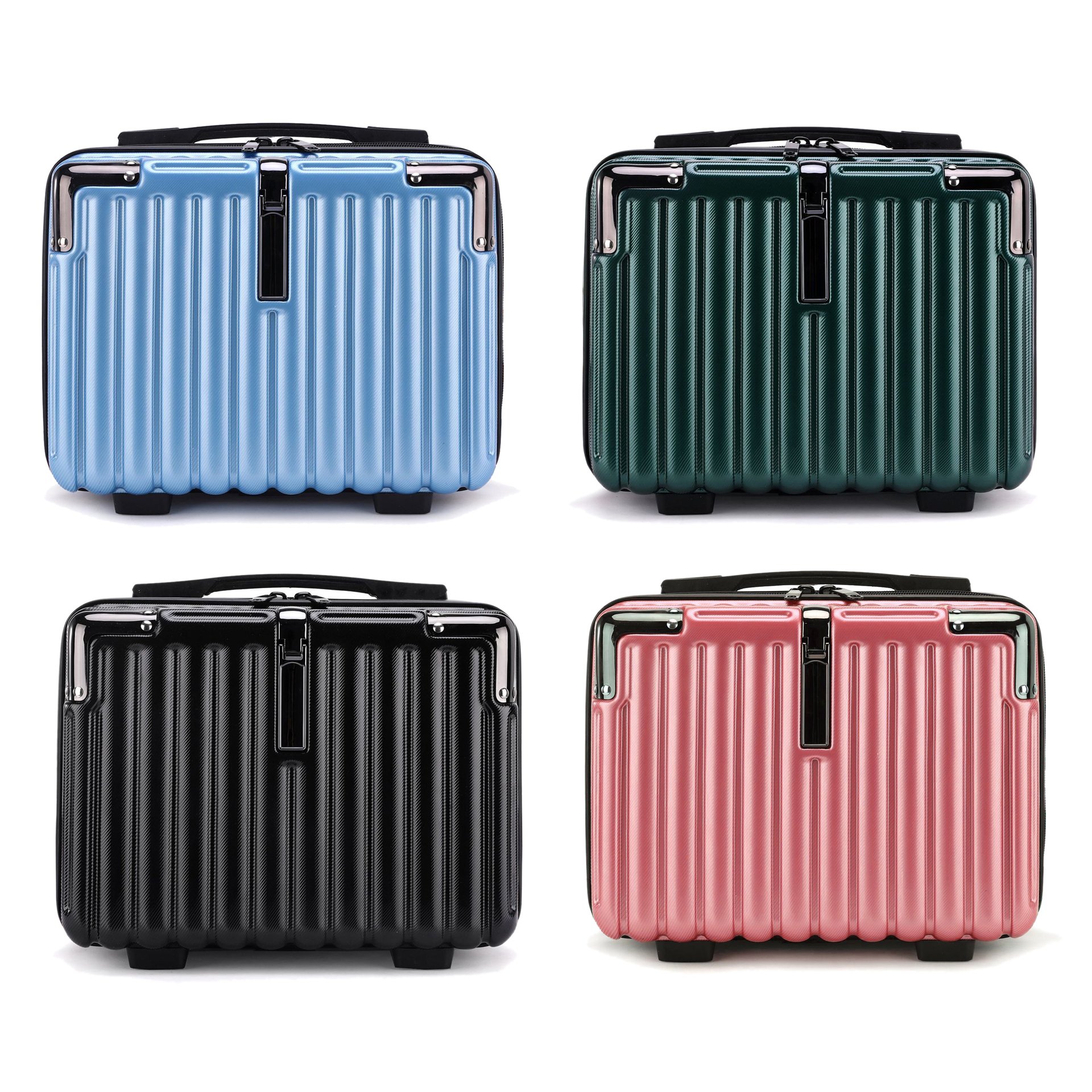 2024 hot sales custom Cosmetics Make Up Trolley Beauty Case Vanity Box Large Capacity Beauty Salon Professional Makeup case