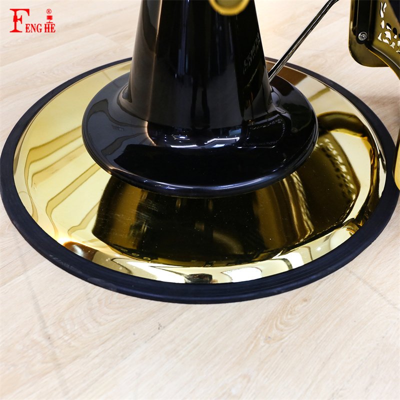 Hot sale Wholesale gold barber chair for man price chairs for barber shop vintage barber chairs