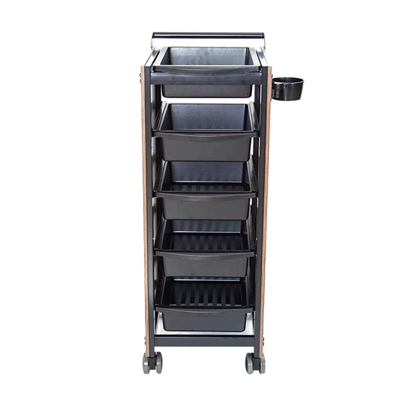 Professional High Quality Wooden Hair Salon Trolley For Beauty Salon Factory Price