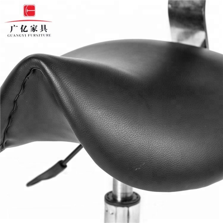 leather salon master chair rolling clinic spa Massage Stool for sale
