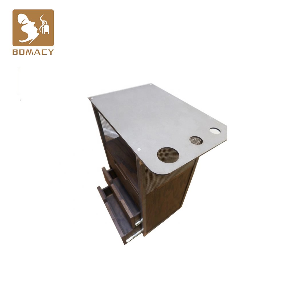 Bomacy Cheap Price Beauty Salon Furniture Pedicure Spa Trolley with two drawers For Sale
