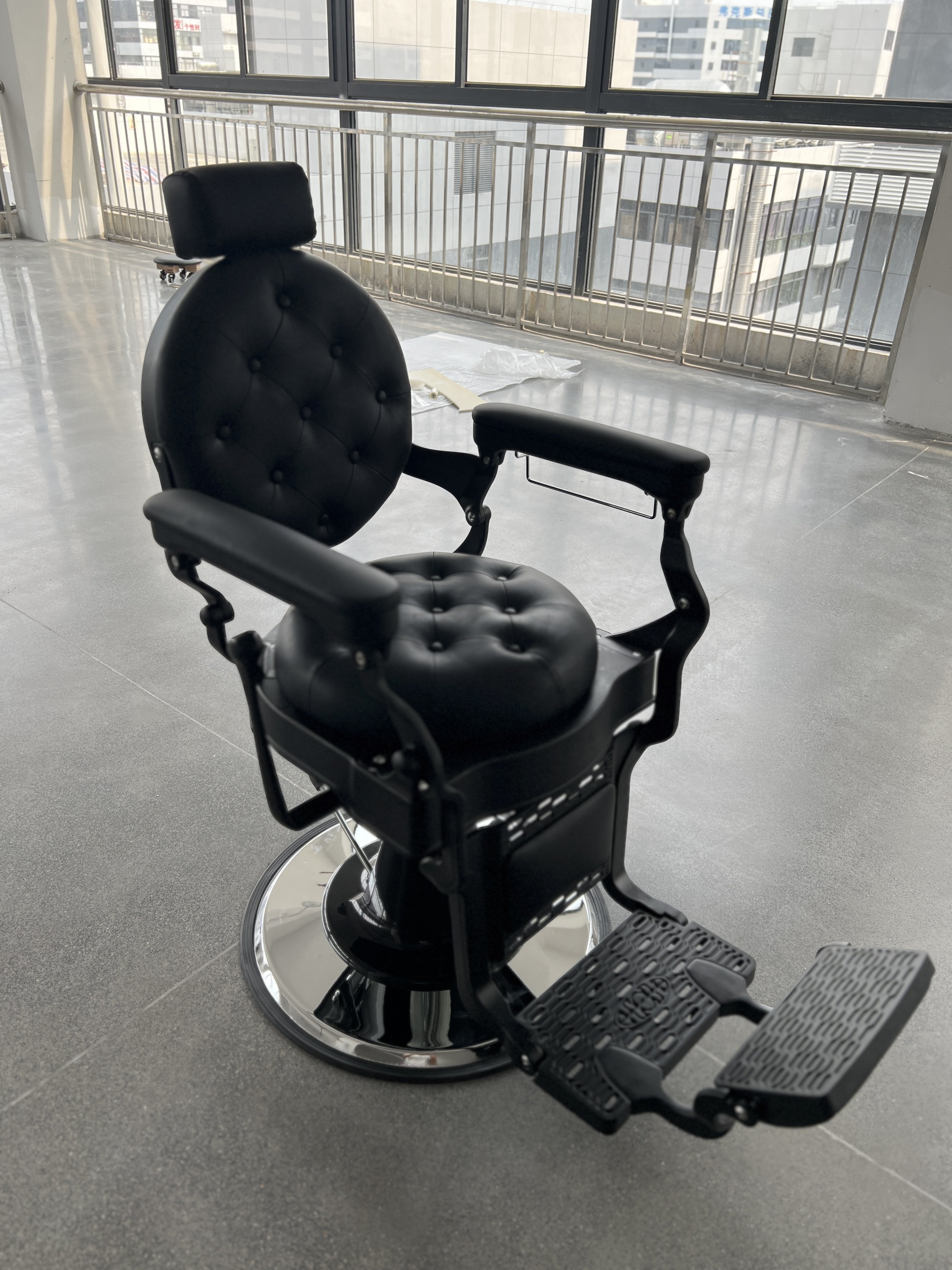 Fashion Atmospheric Shaving Hairdressing Chair Retro Oil Head Down Barber Barber Chair ZY-BC8831G