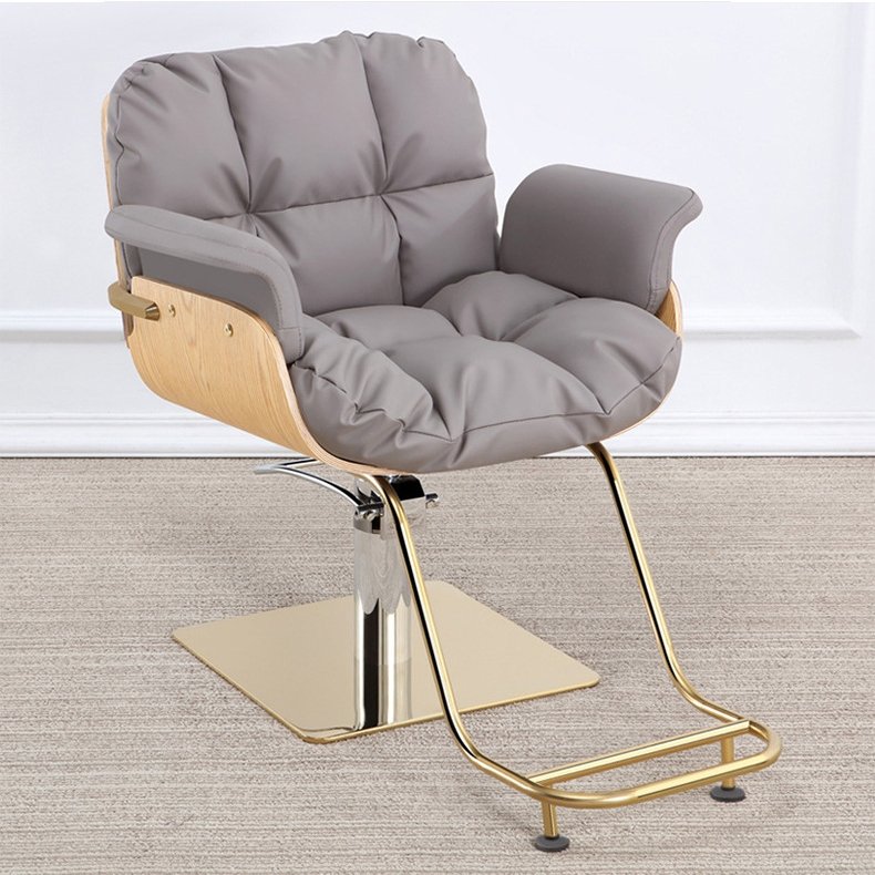 Factory wholesale modern simple luxury Salon furniture and equipment hairdressing reclining styling chair for salon