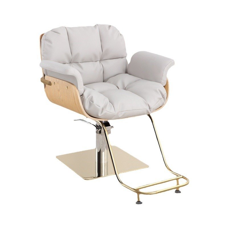 Factory wholesale modern simple luxury Salon furniture and equipment hairdressing reclining styling chair for salon