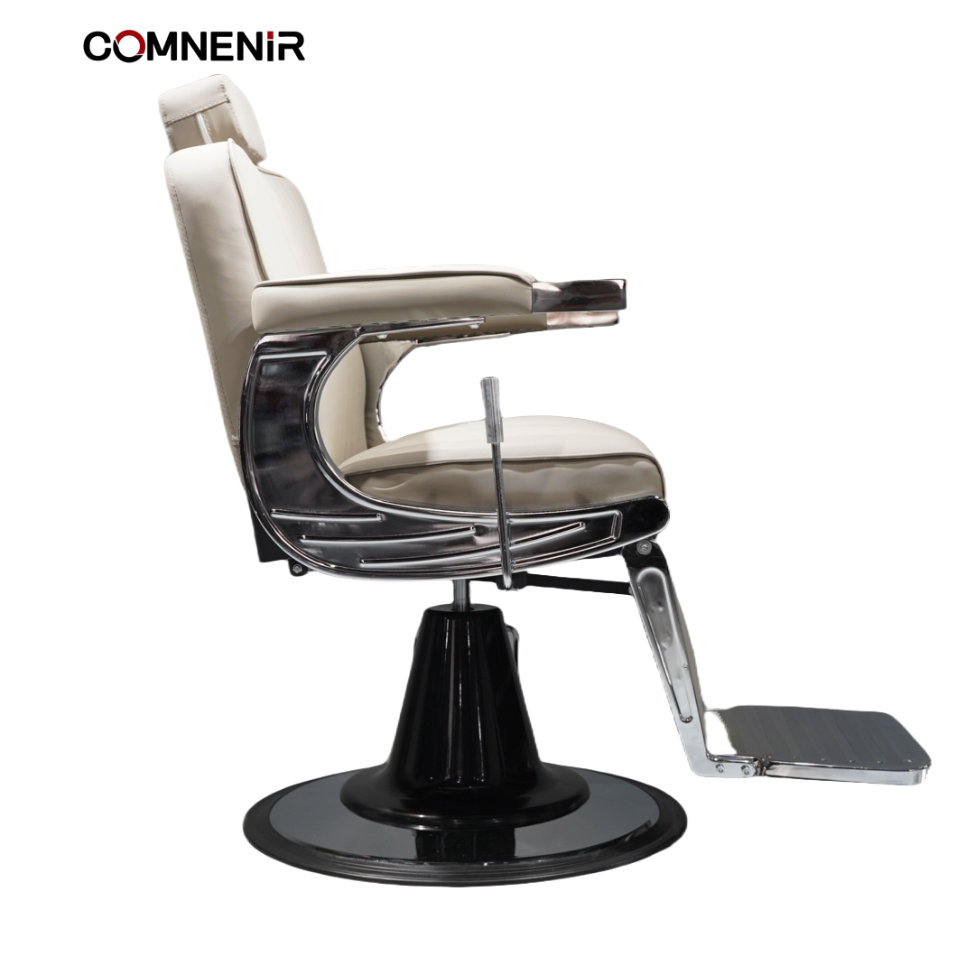 Wholesale High quality barber chair hairdressing chair hair salon chair with footrest lift could put down