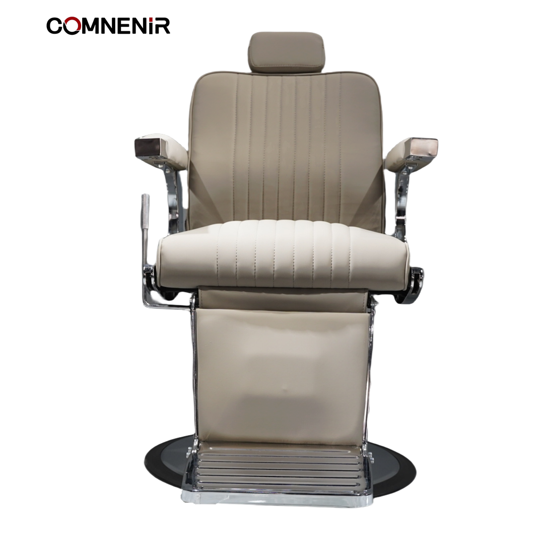 Wholesale High quality barber chair hairdressing chair hair salon chair with footrest lift could put down
