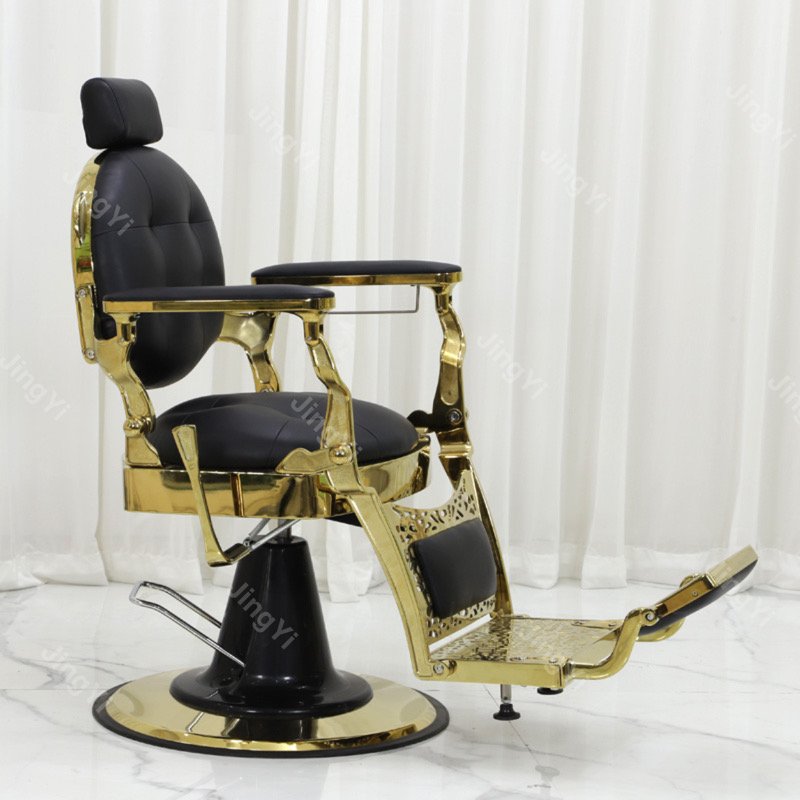 Beauty Styling Commercial Salon Chair Furniture Barber Shop Hairdresser Chair Hydraulic Pump Antique Barber Chair
