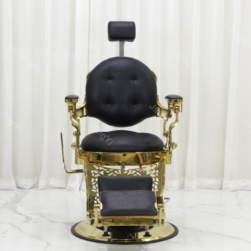 Beauty Styling Commercial Salon Chair Furniture Barber Shop Hairdresser Chair Hydraulic Pump Antique Barber Chair