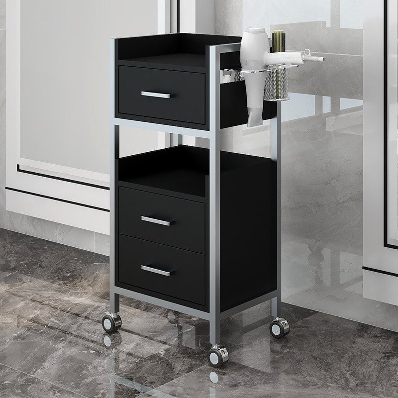 hot sale luxury beauty barber hair salon furniture high quality cart metal salon trolley