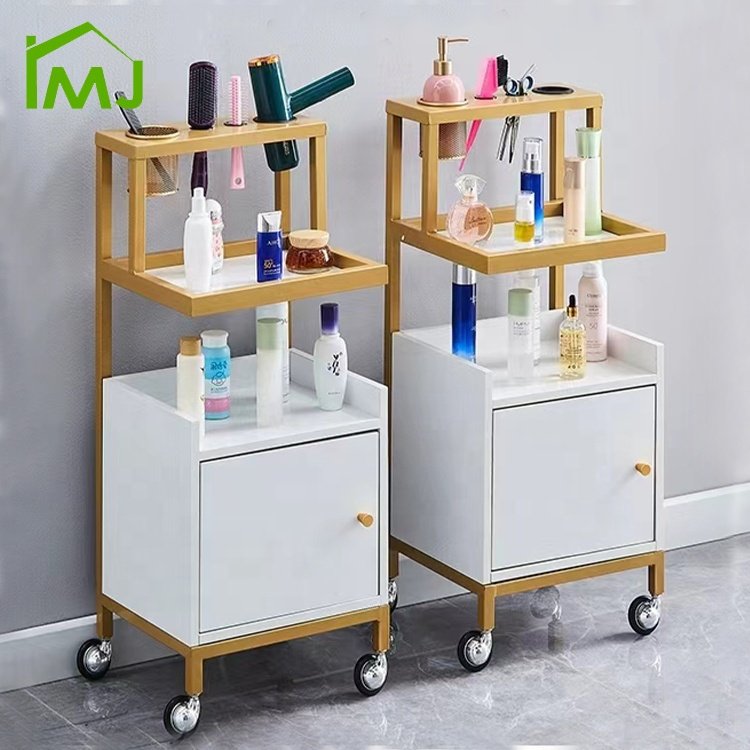Barber Shop Furniture Beauty Salon storage tools cart Hairdresser spa Trolley