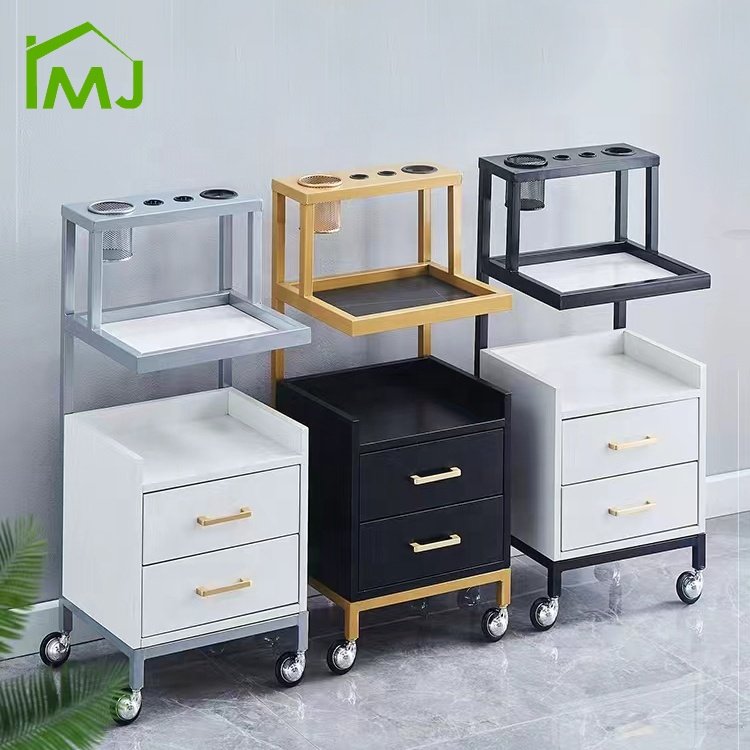 Barber Shop Furniture Beauty Salon storage tools cart Hairdresser spa Trolley