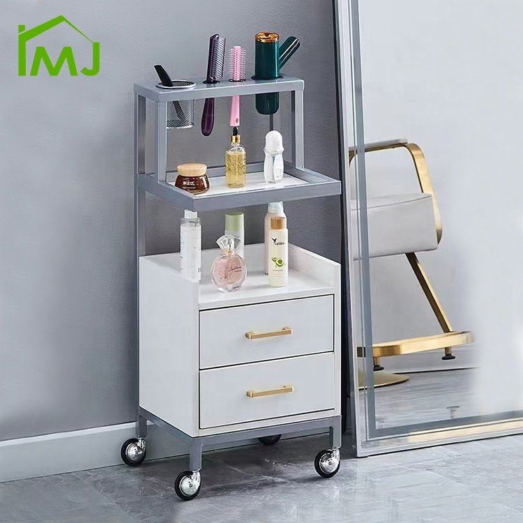 Barber Shop Furniture Beauty Salon storage tools cart Hairdresser spa Trolley