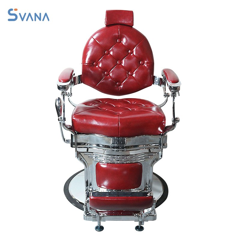 Classic Custom Color Heavy Duty Hydraulic Vintage Hairdressing Barber Chair Luxury Antique Reclining Barber Chair